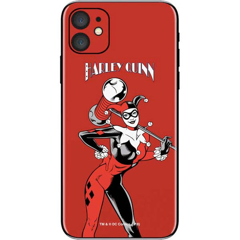 DC Comics Harley Quinn Classic Art Pose iPhone 11 Skin